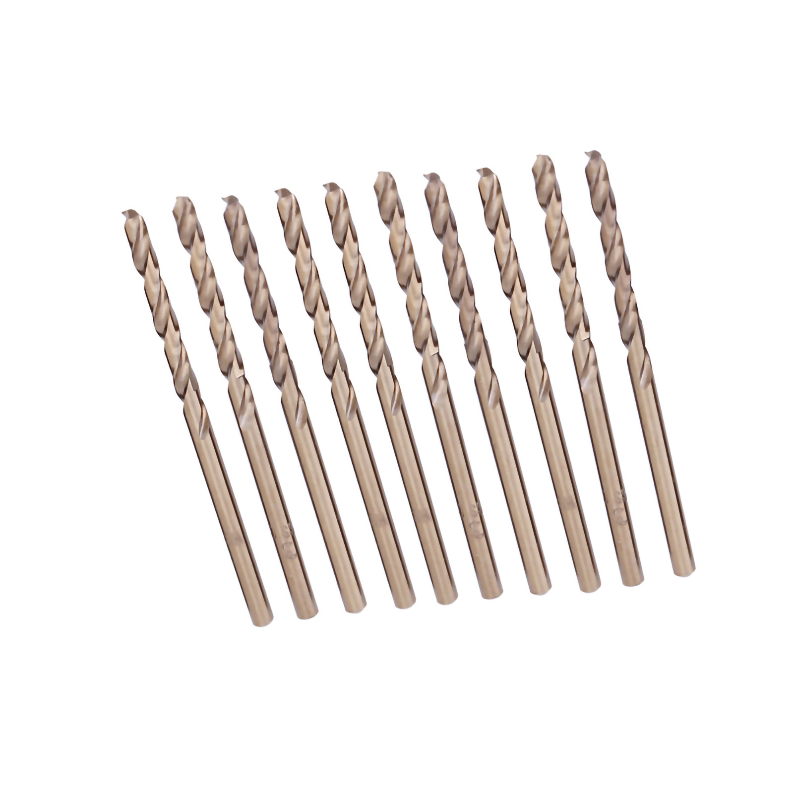 Jeu De Forets En Cobalt M35 Hss-co Pour Le Perçage De L'Acier Inoxydable (3,2 Mm)