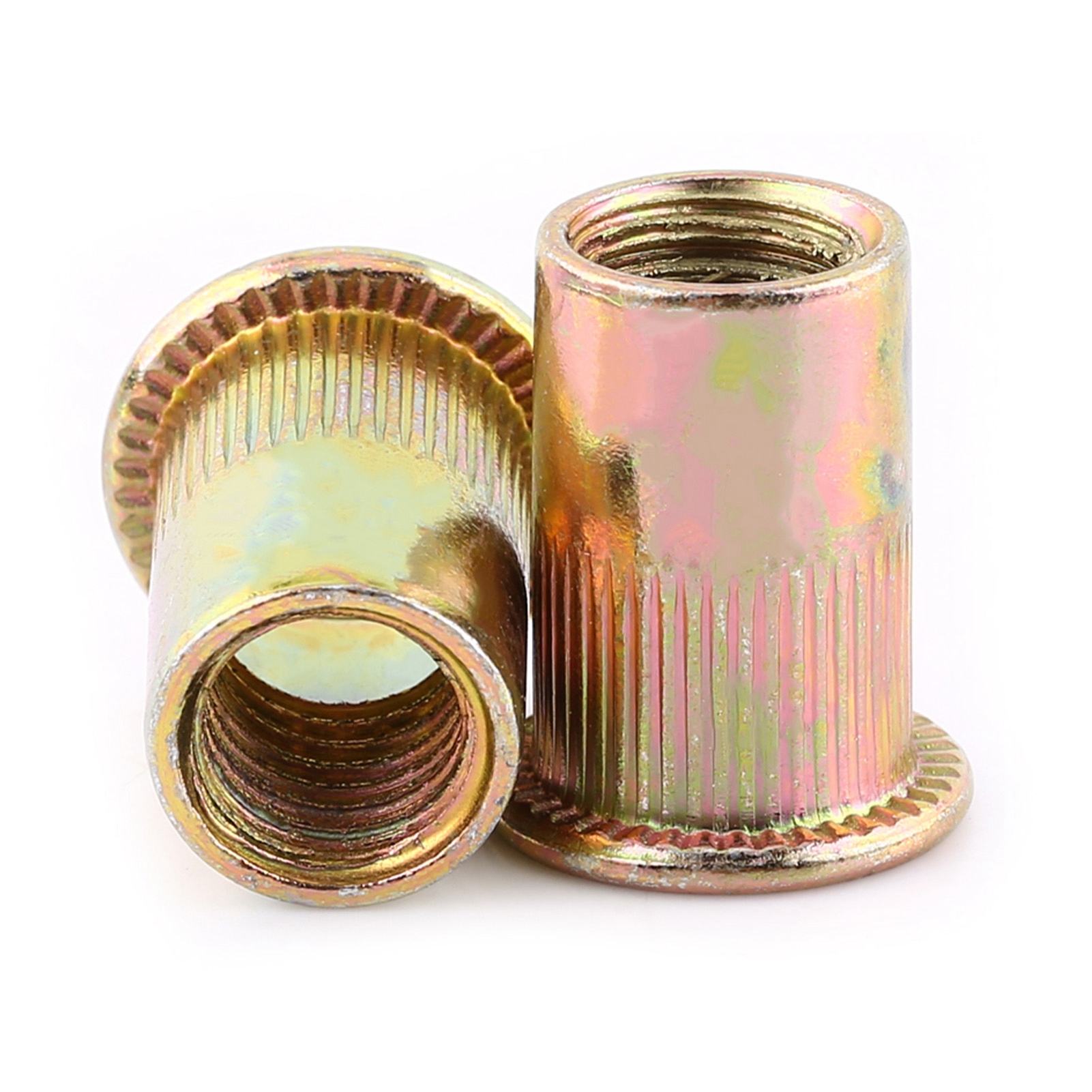 Écrous À Sertir À Bride En Acier Au Carbone M3-m12 (m10 X 20 Pièces)