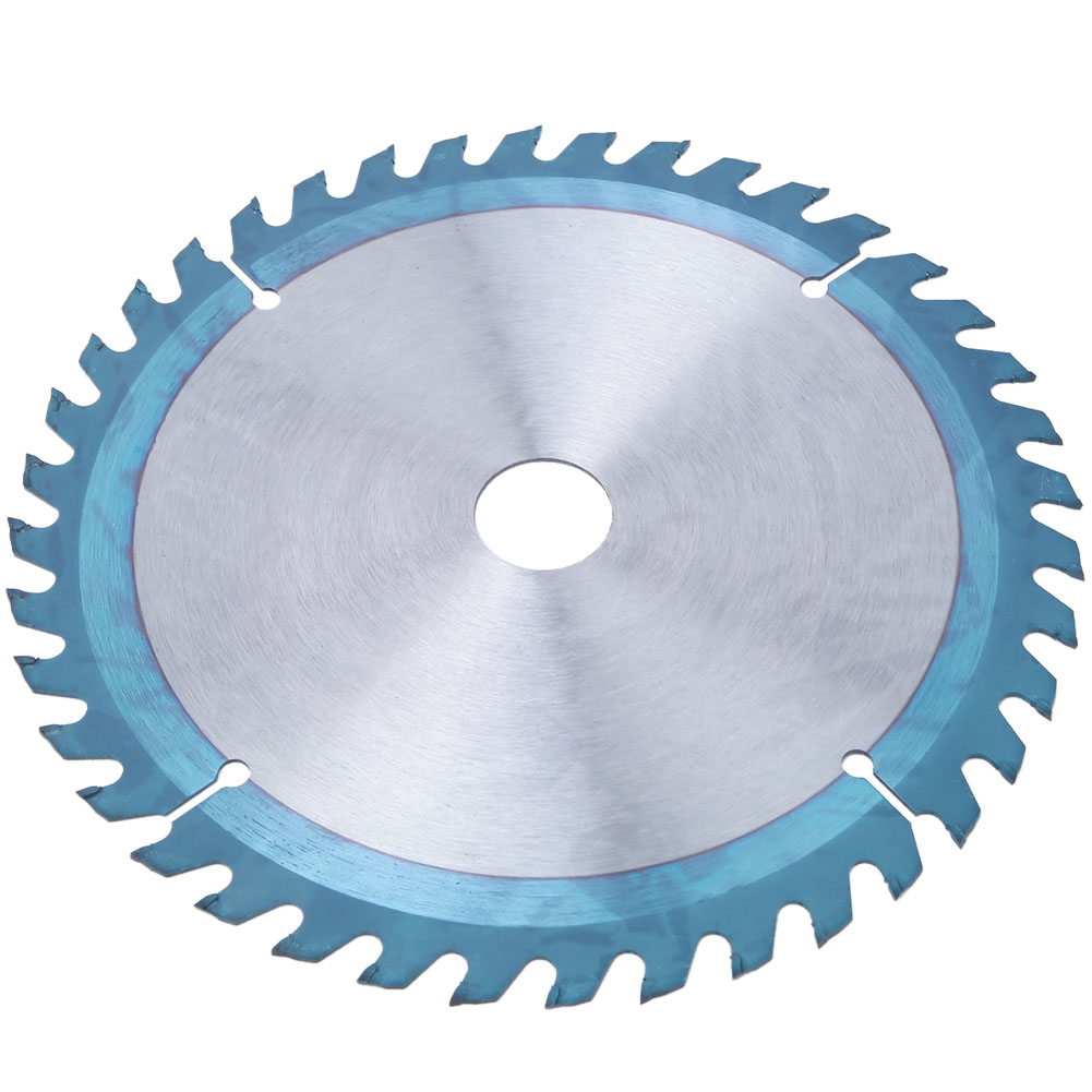 Lame De Scie Circulaire À Revêtement Bleu Pour La Coupe Du Bois, Disque De 1" Id 40t (8" Od)