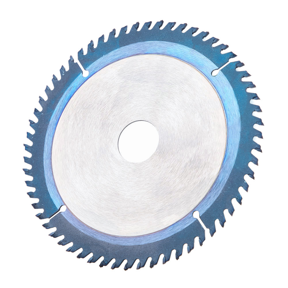 Disque De Scie Circulaire À Revêtement Bleu Pour La Coupe Du Bois, Diamètre Intérieur 1", 60 Dents (diamètre Extérieur 6")
