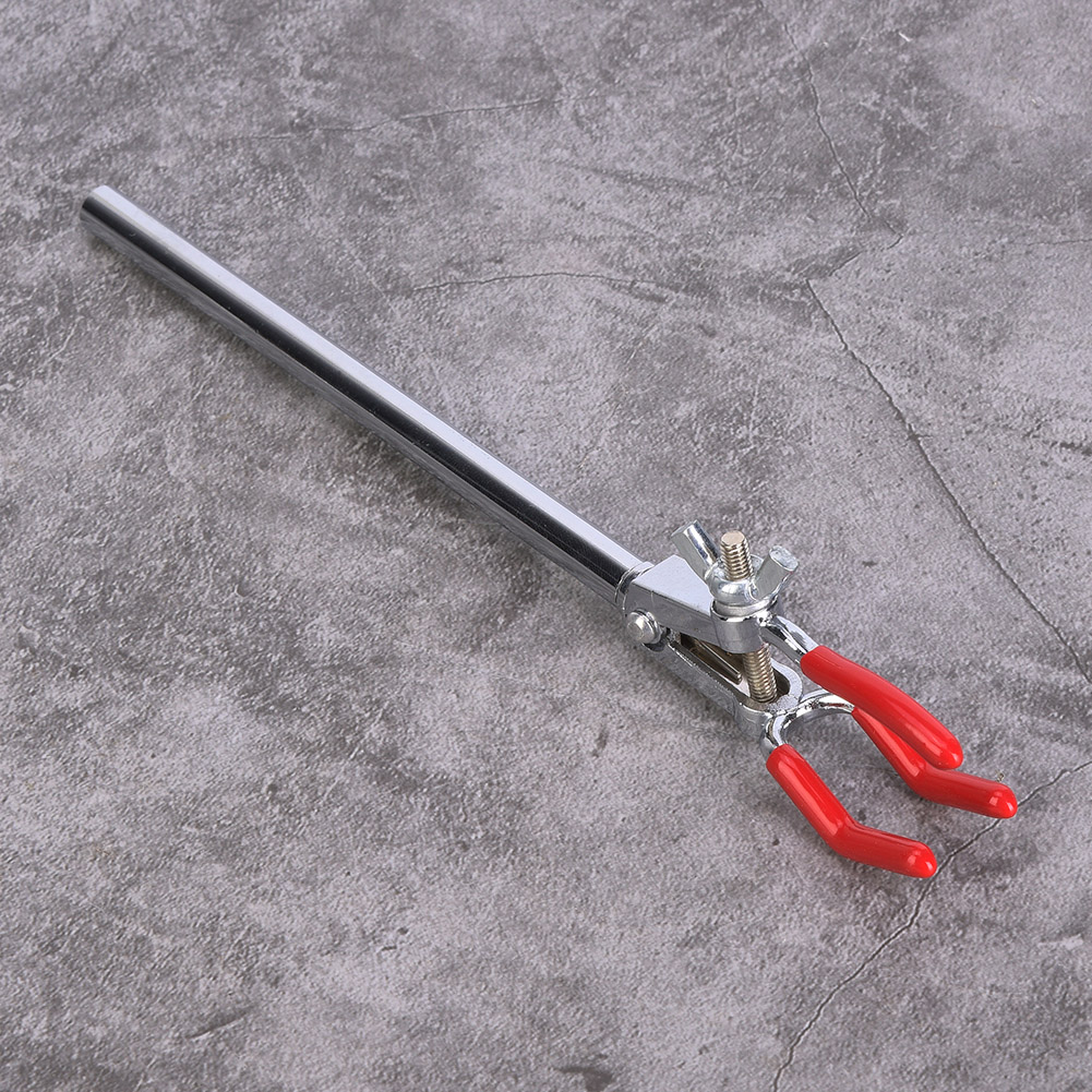 Pince À Trois Mâchoires En Alliage De Zinc Pour Flacons De Laboratoire, Accessoires Pour Instruments De Laboratoire Et Expériences