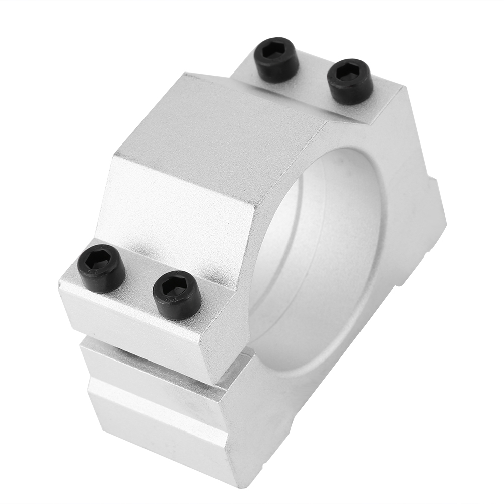 Support De Fixation De Moteur De Broche En Aluminium Moulé Pour Machine De Gravure Cnc (52 Mm)