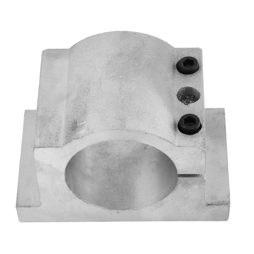 Support De Fixation De Moteur De Broche En Aluminium Moulé Pour Machine De Gravure Cnc (65 Mm)