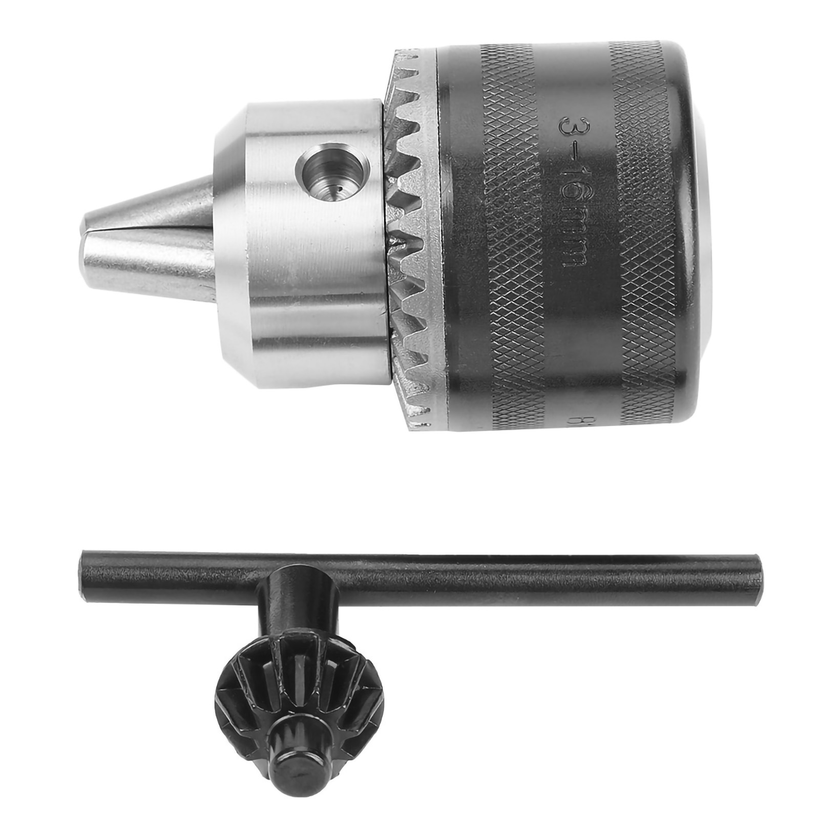 Mandrin De Perçage À Clé Miniature 3-16 Mm Avec Clé De Mandrin Pour Perceuse Électrique (1/2-20unf)