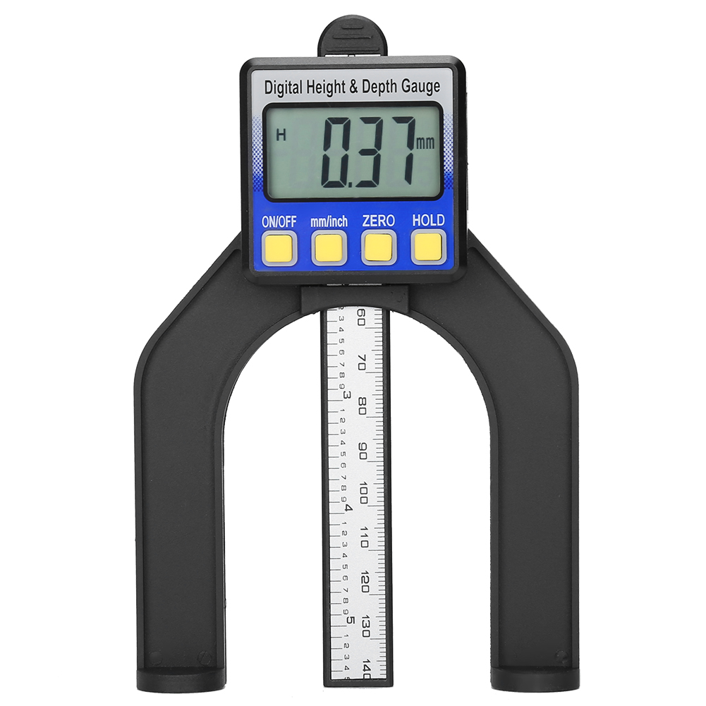 Règle De Précision Numérique Pour La Hauteur, L'Ouverture Et La Profondeur (0-80 Mm) Avec Base Magnétique
