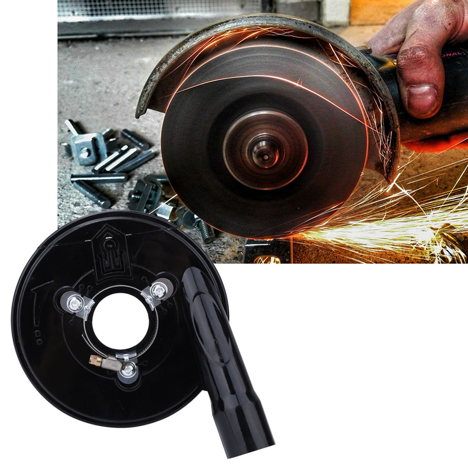 Couvercle Anti-poussière De 12,7 Cm (5 Pouces) Pour Meuleuse D'Angle 125/150 Mm B-125ah