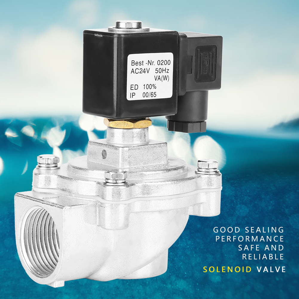 Électrovanne À Impulsions Électromagnétiques À Angle Droit G1" 2 Voies Dmf-z-25 24 V Cc