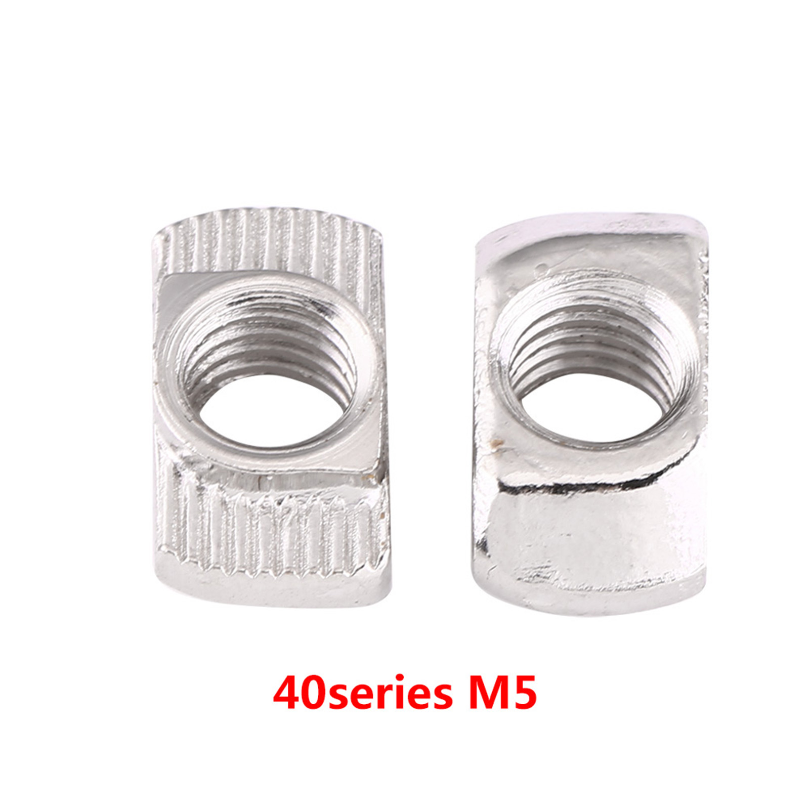 Écrou À Tête Marteau À Rainure En T, Fixation En Acier Au Carbone Nickelé Pour Profilé En Aluminium (eu40 M519,58)