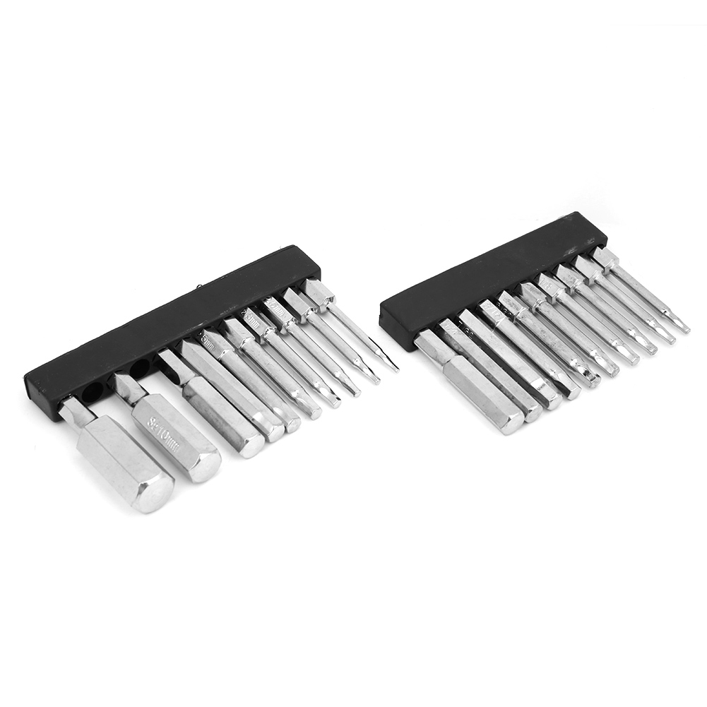 Jeu De 20 Embouts Magnétiques À Tête Hexagonale, Tige Hexagonale À Dégagement Rapide 1/4 Pouce, Acier À Outils S2