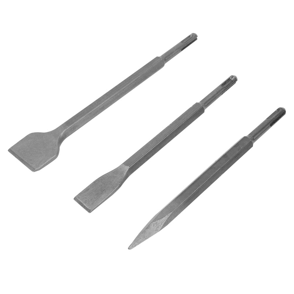 Ensemble De 3 Burins Pour Marteau De Démolition Électrique Et Brise-béton