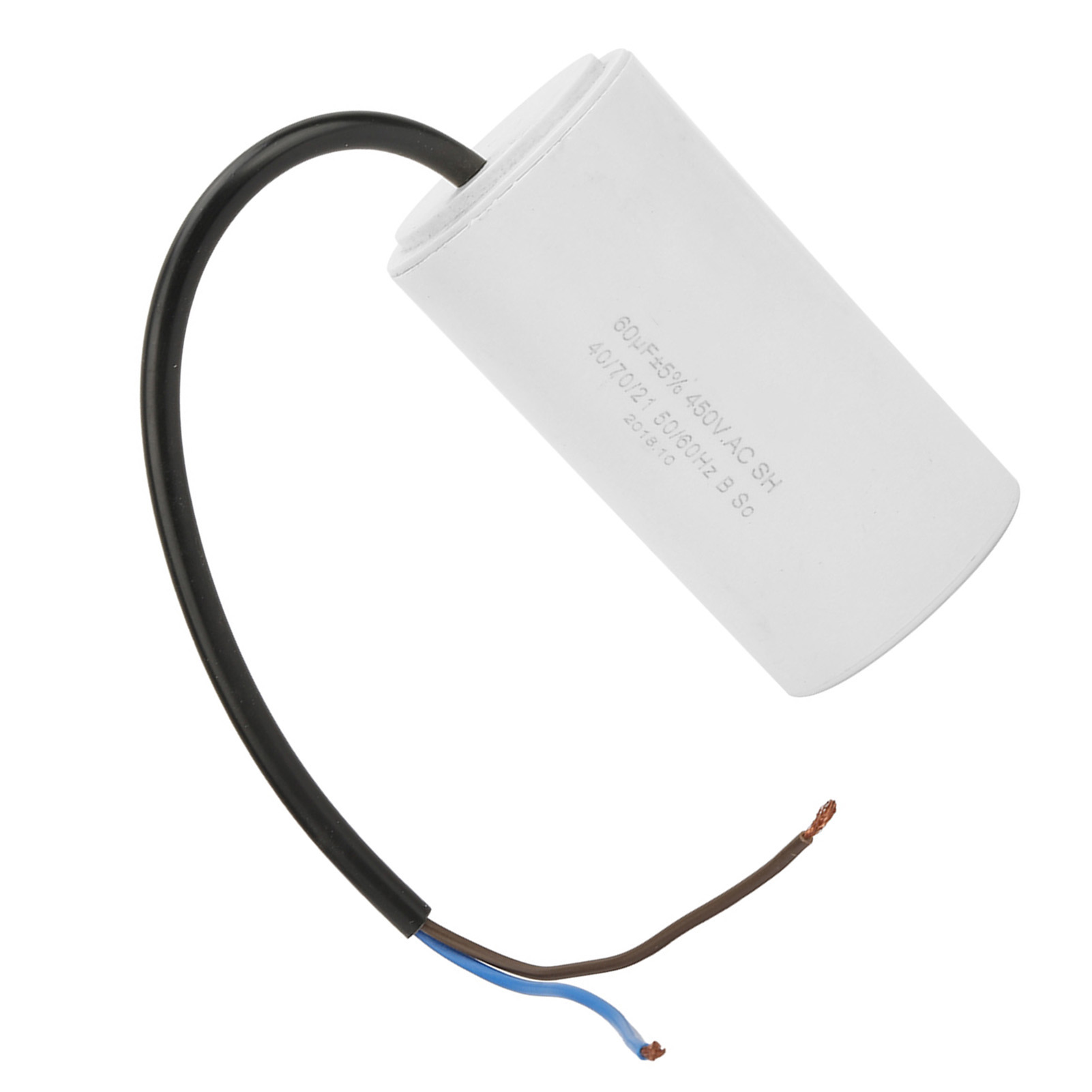 Condensateur De Démarrage Moteur Écologique Cbb60 450 V 60 Μf Esr 0,2 Pour Appareils Électroménagers