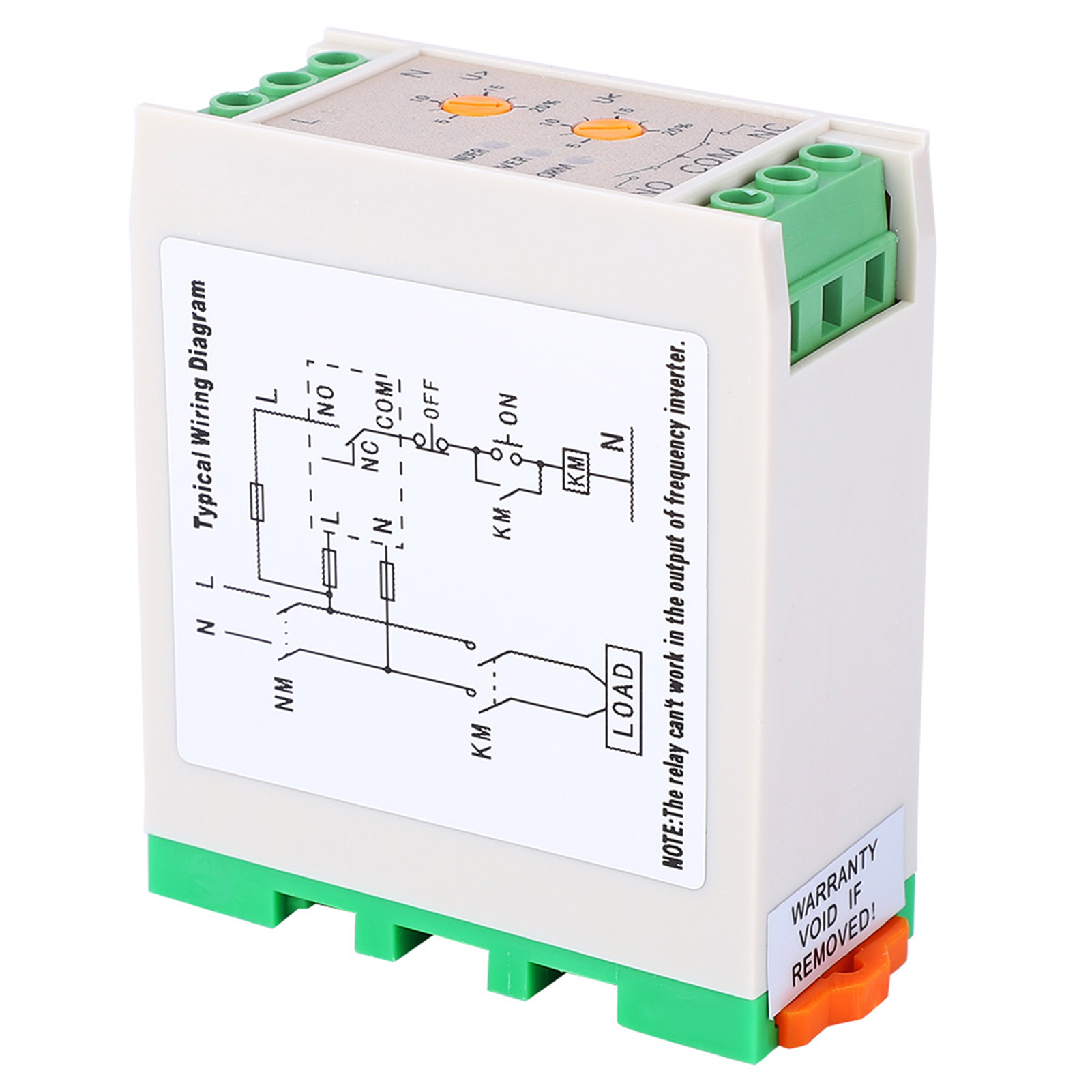 Relais De Surveillance De Puissance Monophasé 220 V Avec Plage De Détection De Sous-tension/surtension Réglable Svr-220w