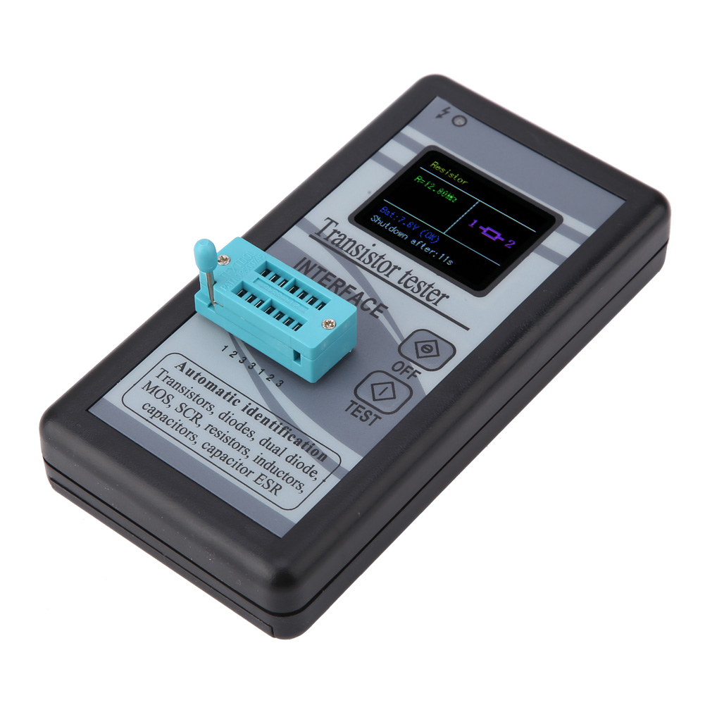 Testeur De Transistors Numériques Multifonctions M328 Avec Écran Lcd 0,5 Ω - 50 Mω