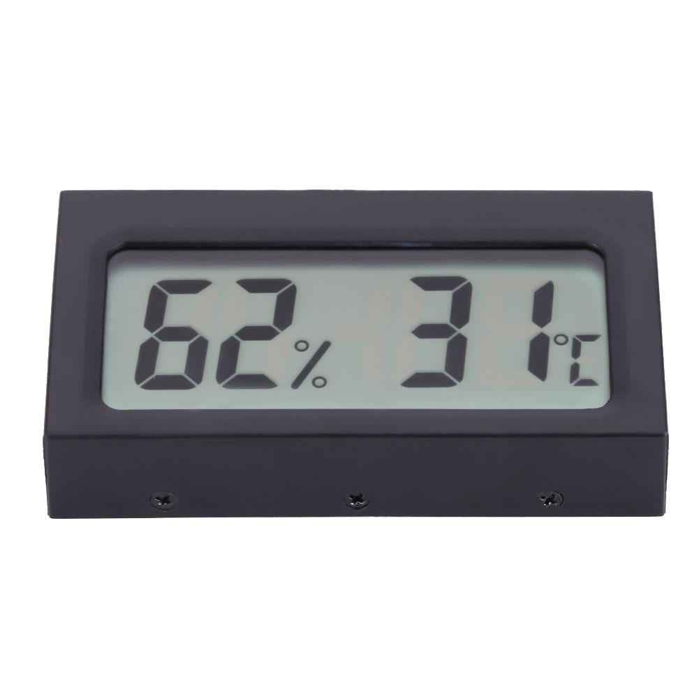 Thermomètre-hygromètre Numérique Portable À Écran Lcd, 0 À 50 °c, 25 À 98 % Hr
