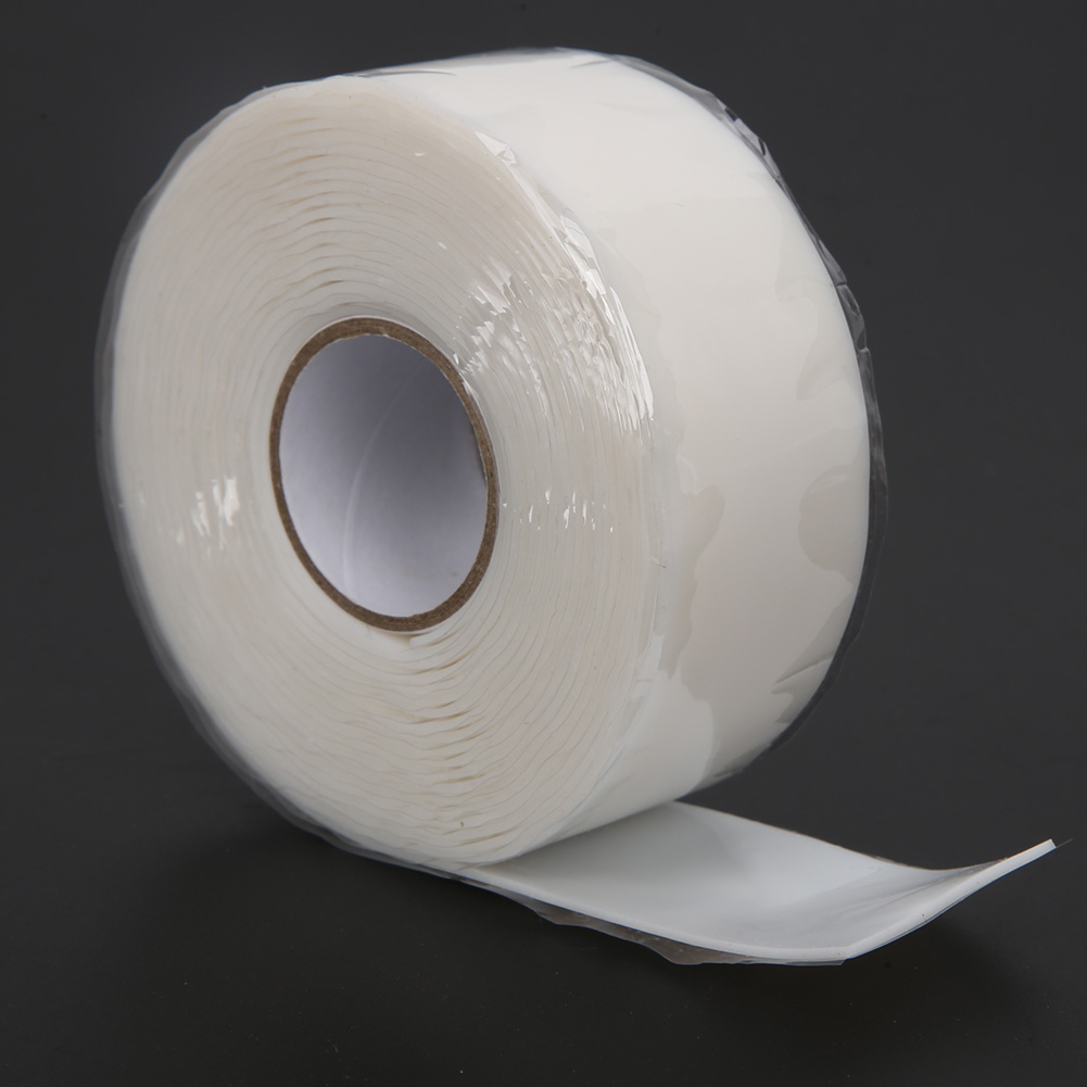 Ruban Adhésif Étanche À Forte Adhérence Pour La Réparation De Tuyaux Pvc/ppr, Largeur 2,5 Cm, Rouge/blanc