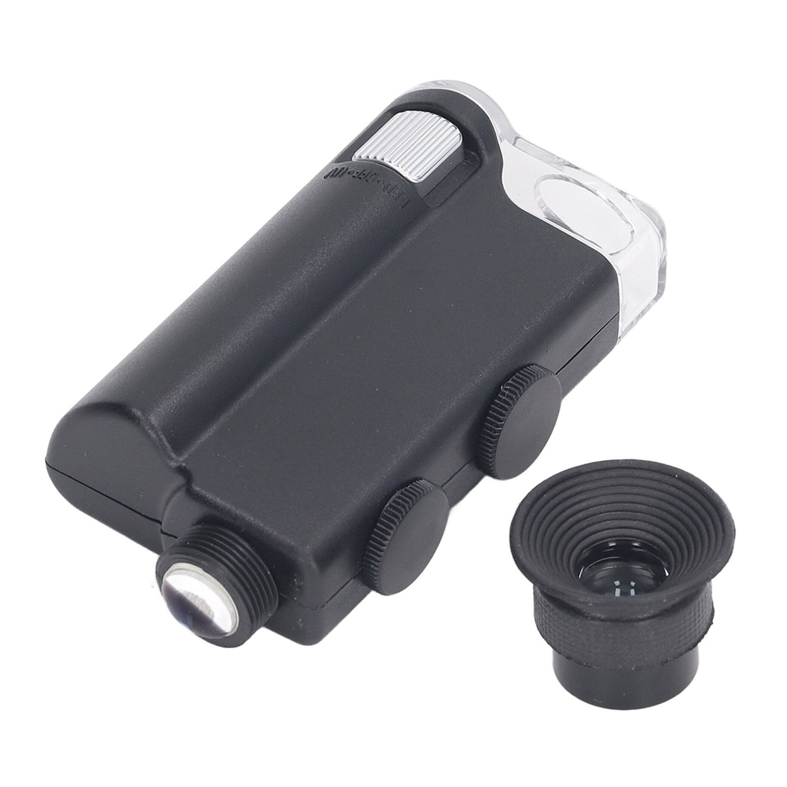 Microscope Portable À Zoom Optique 200x À 240x, Mini Microscope De Poche Avec Lumière Uv Pour L'Évaluation Des Bijoux En Jade