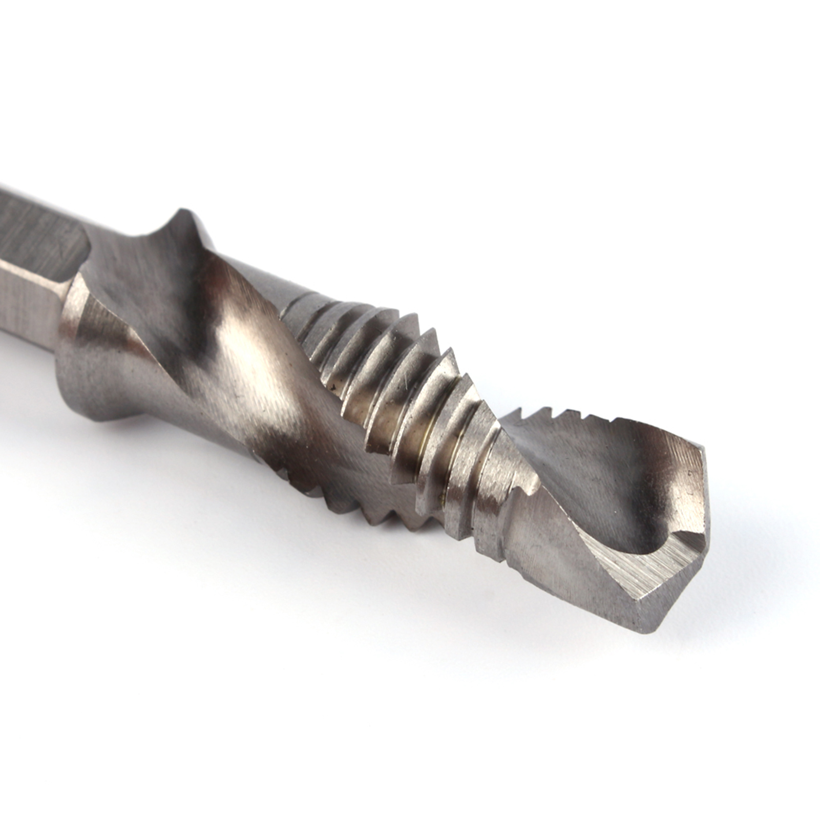 Foret Et Taraud Coniques M10 Hss À Queue Hexagonale De 1/4" - Pièce Pour Outil Électrique