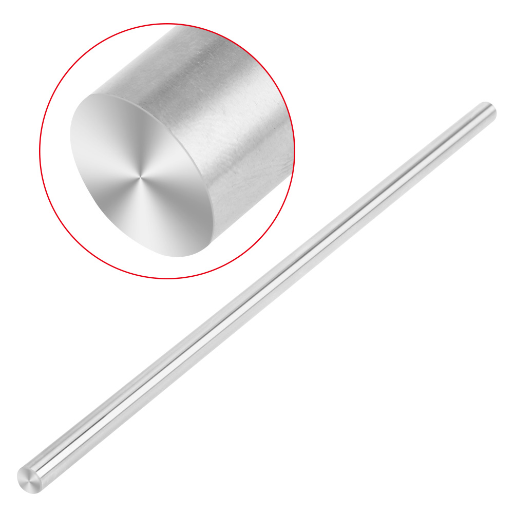 Pièce, Tige Cylindrique Linéaire En Acier Au Carbone Chromé Trempé De 15 Mm X 500 Mm