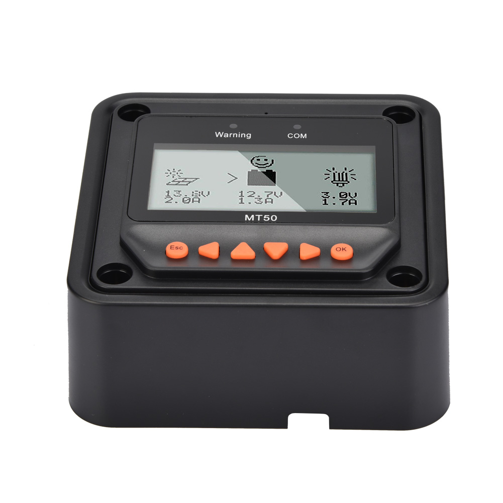 Contrôleur Solaire Mt-50 Avec Écran Lcd Et Compteur Déporté Pour Tracer A Bn Viewstar