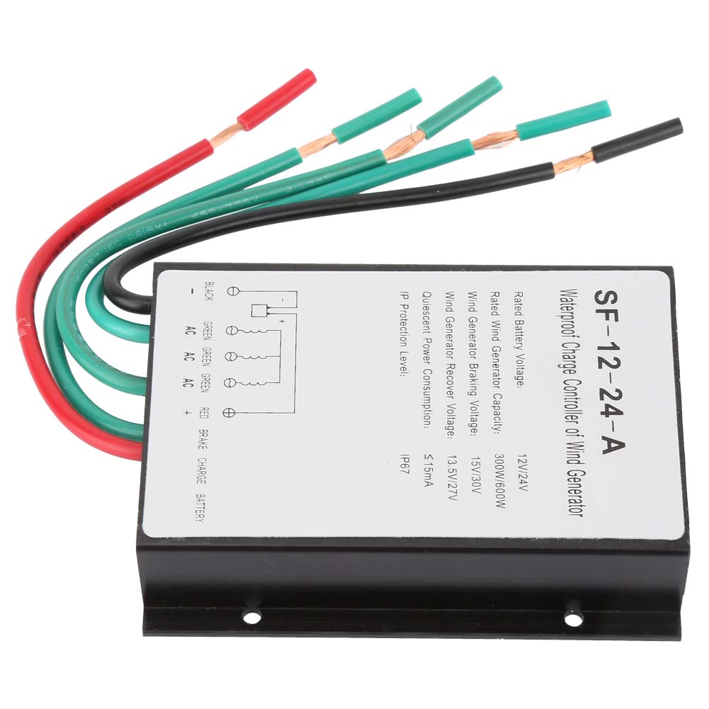 Régulateur De Charge Étanche Pour Générateur D'Éolienne 12 V/24 V 300 W/600 W