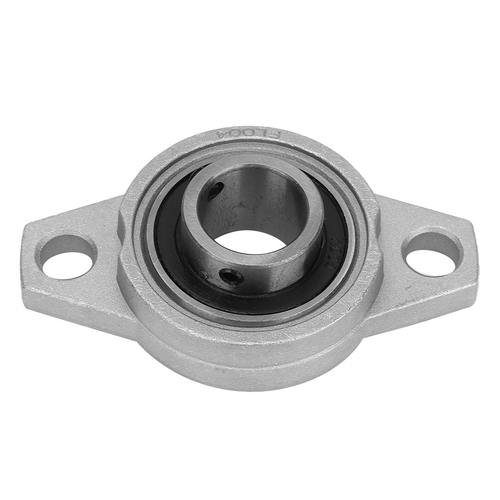 Palier Miniature Kfl004 En Alliage Zinc-aluminium Monté Sur Semelle À Bride Rhombique