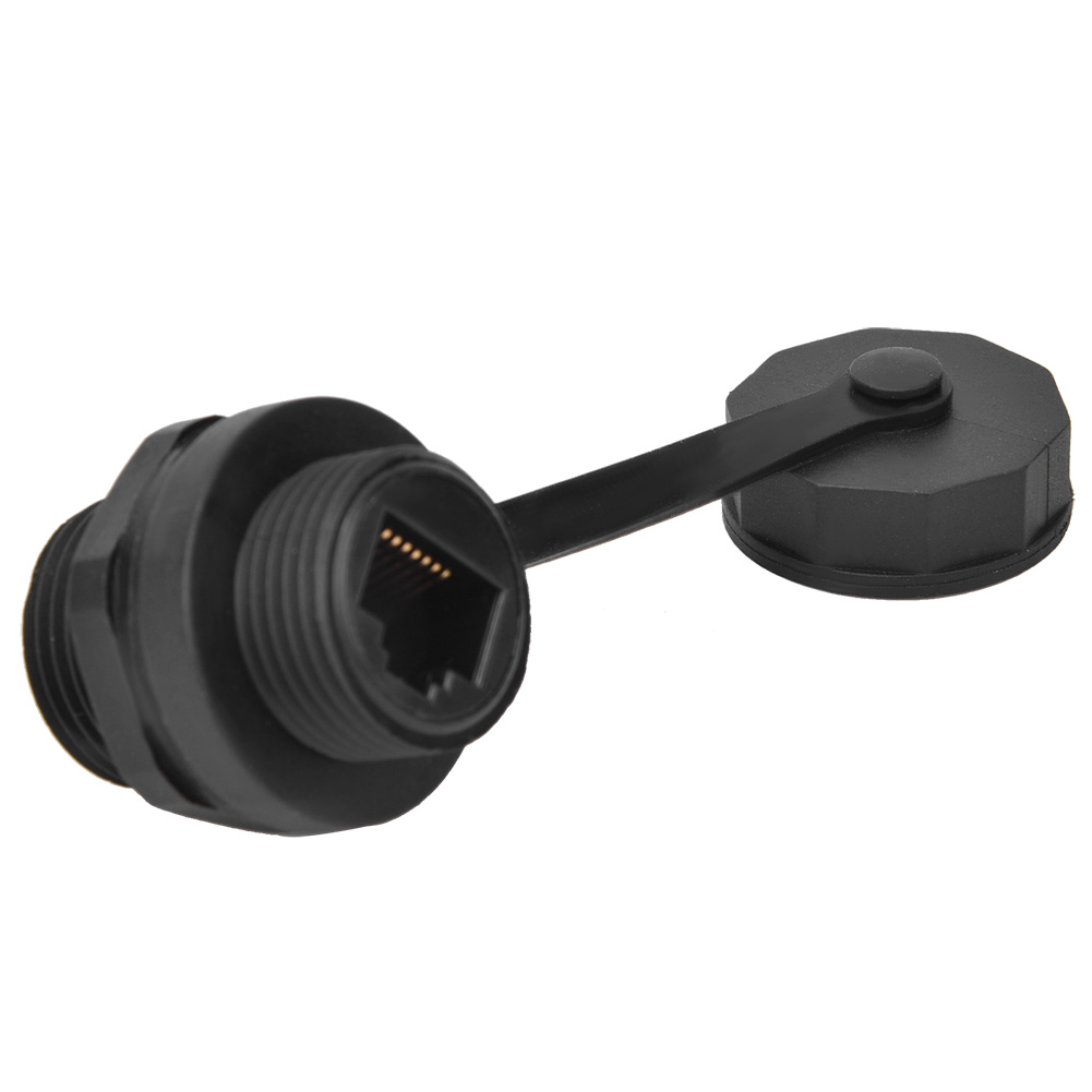 Connecteur Femelle Rj45 Étanche Ip67 Pour Câble Réseau Cat5/6
