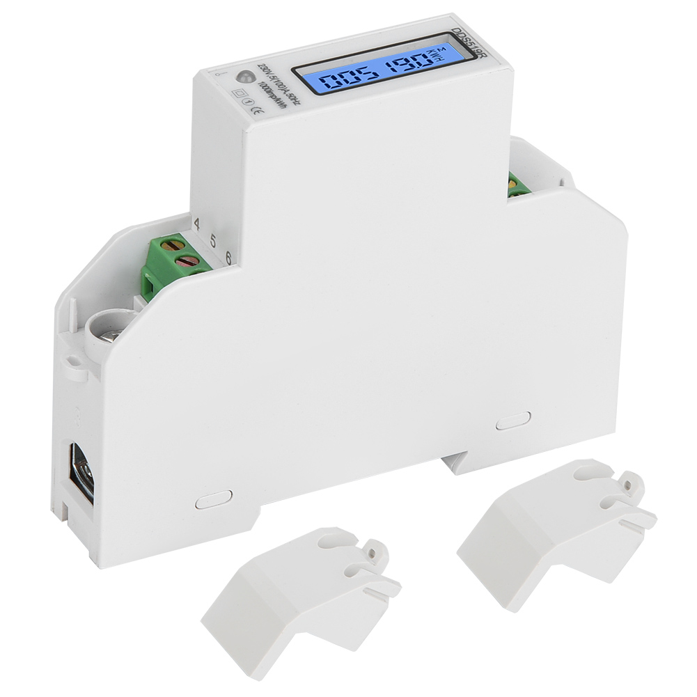 Compteur D'Énergie Domestique Monophasé 1p 230 V Avec Affichage Numérique Intelligent Dds519r