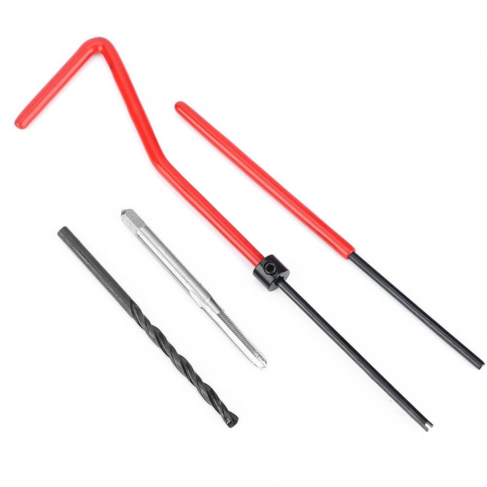 Kit De Réparation De Filetage 30 Pièces, Clé Dynamométrique En Acier Inoxydable, Insert Fileté M3 X 0,5
