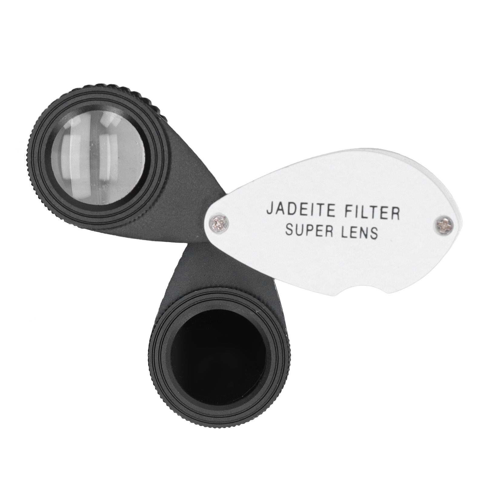 Loupe Pliante 35x Avec Filtre Et Poche Pour L'Identification De Bijoux En Laboratoire