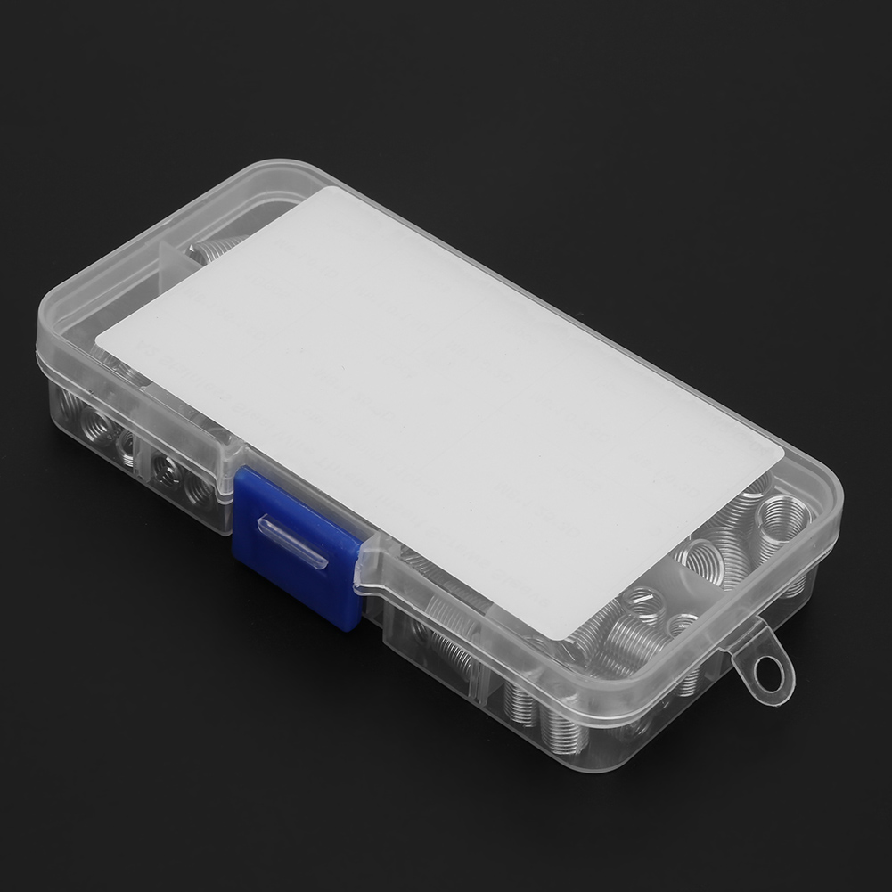 Ensemble De 110 Inserts Filetés En Acier Inoxydable M6-m8/1d-3d Pour Fil Enroulé