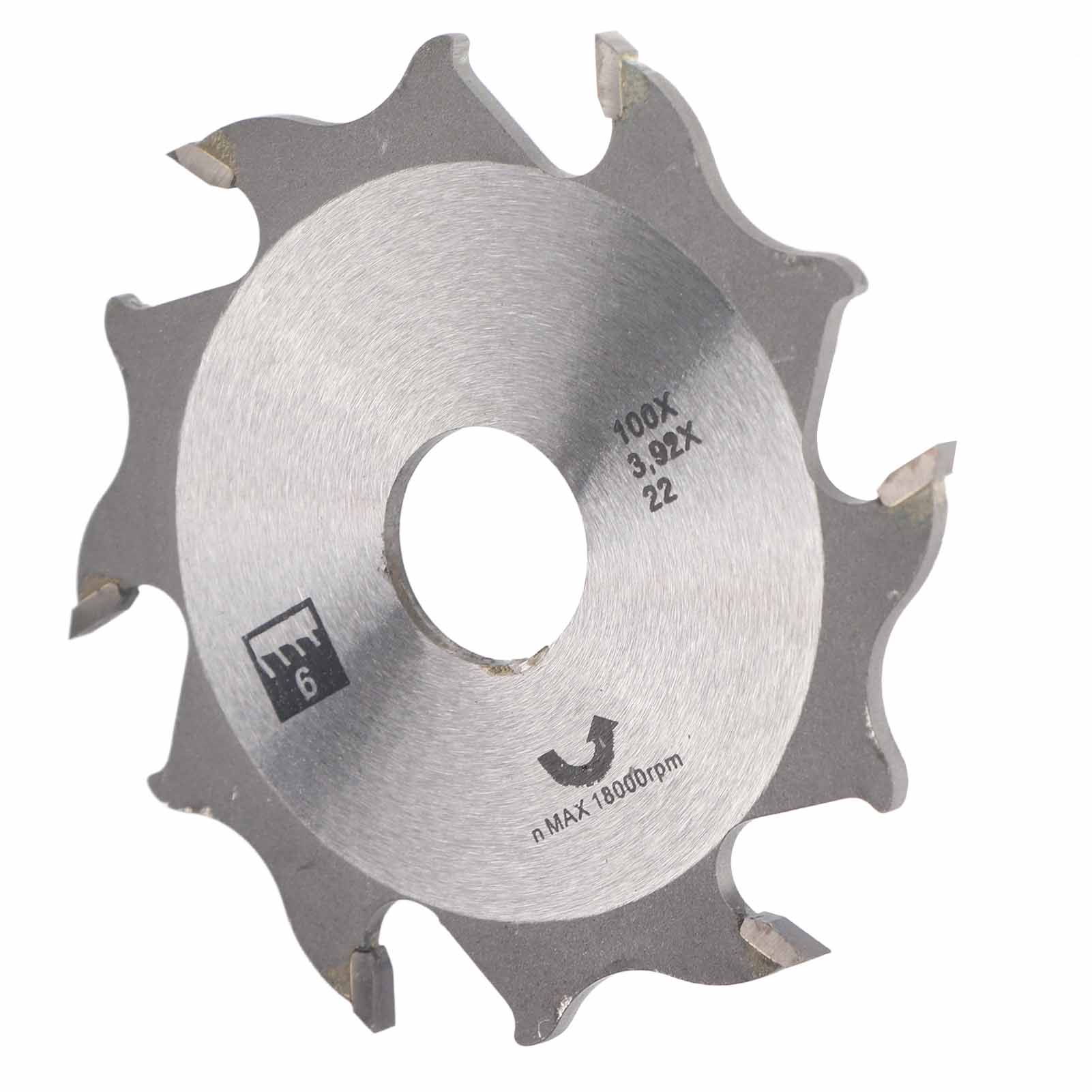 Lame De Rechange En Carbure De 100 Mm / 4 Pouces Pour Fraiseuse À Lamelles, Destinée Au Travail Du Bois.