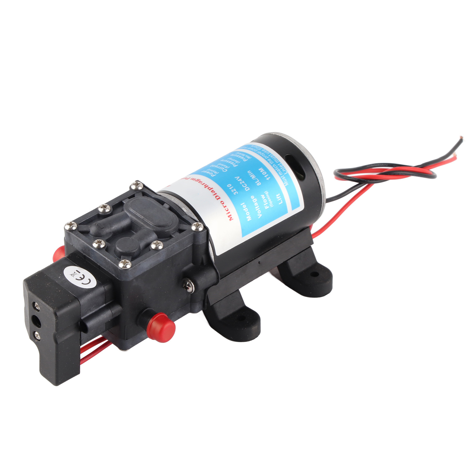 Pompe À Eau Électrique À Membrane Auto-amorçante Haute Pression Avec Pressostat 24 V 100 W