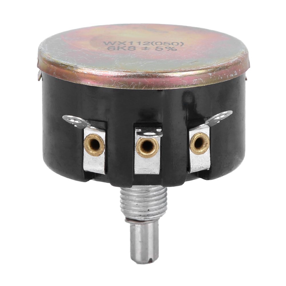 Potentiomètre Bobiné À Filetage Unique Wx112(050) 6,8 Kω 5 W