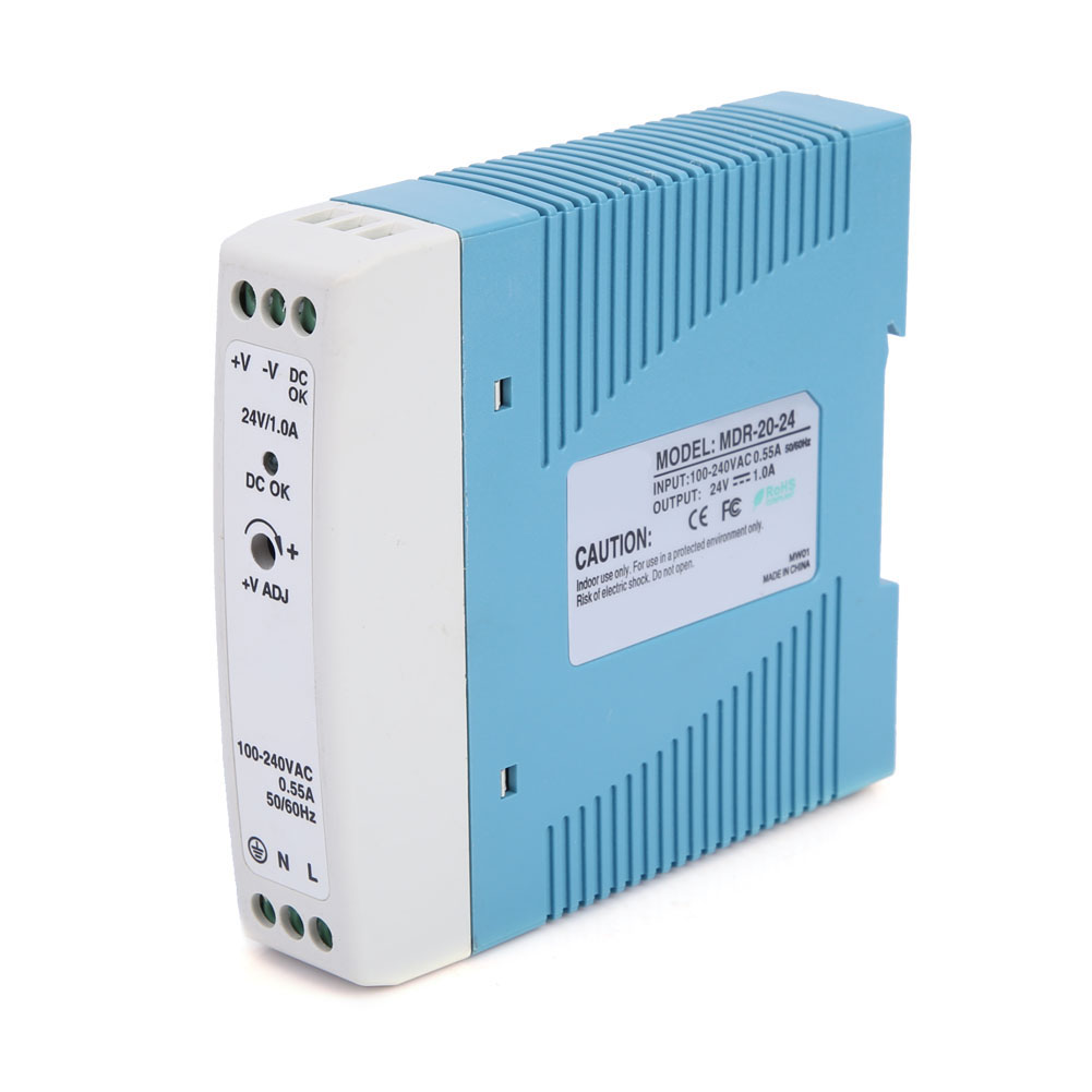 Alimentation Sur Rail Din Mdr-20-24, Alimentation À Découpage À Sortie Unique
