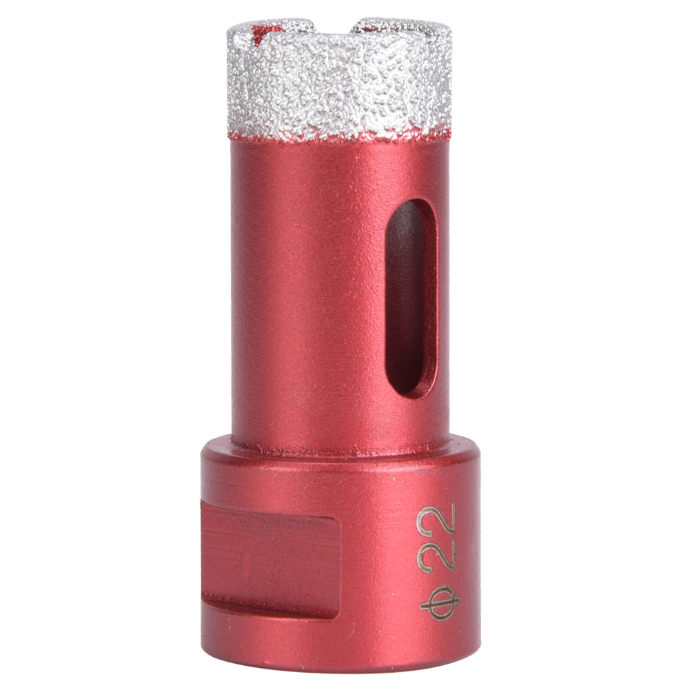 Scie Cloche Diamantée M14 Pour Meuleuse D'Angle, Pour Marbre, Carrelage Et Céramique, 22 Mm