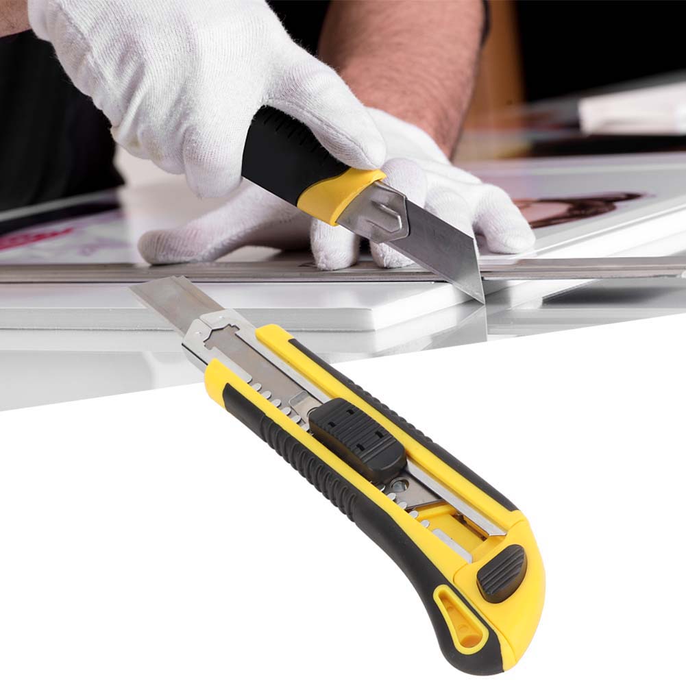 Couteau De Précision Ergonomique À Manche En Caoutchouc Pour Loisirs Créatifs, Découpe Et Sculpture. Idéal Pour Le Bricolage Et Les Travaux Manuels.