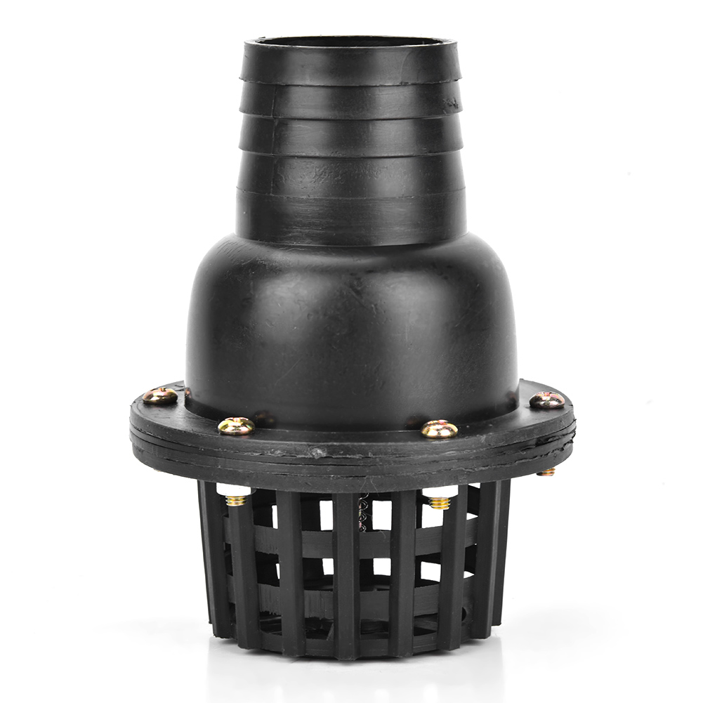 Clapet Anti-retour Plat En Pvc Noir Pour Pompe À Eau (2 Pouces)