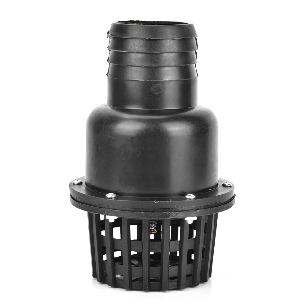 Clapet Anti-retour Plat En Pvc Noir Pour Pompe À Eau (2,5 Pouces)