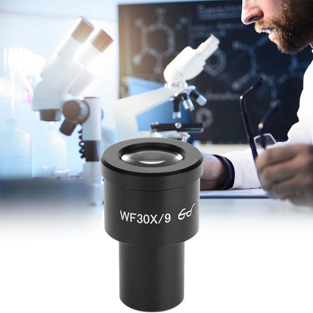 Gwf001 Wf30x/9 Oculaire Grand Angle 23,2 Mm, Lentille Oculaire De Microscope, Longueur Focale 9 Mm