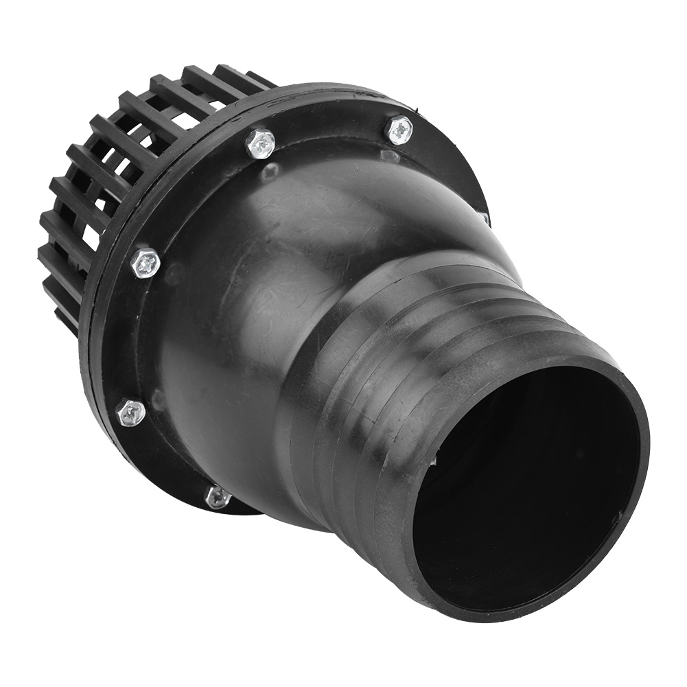 Clapet Anti-retour Plat En Pvc Noir Pour Pompe À Eau (4 Pouces)