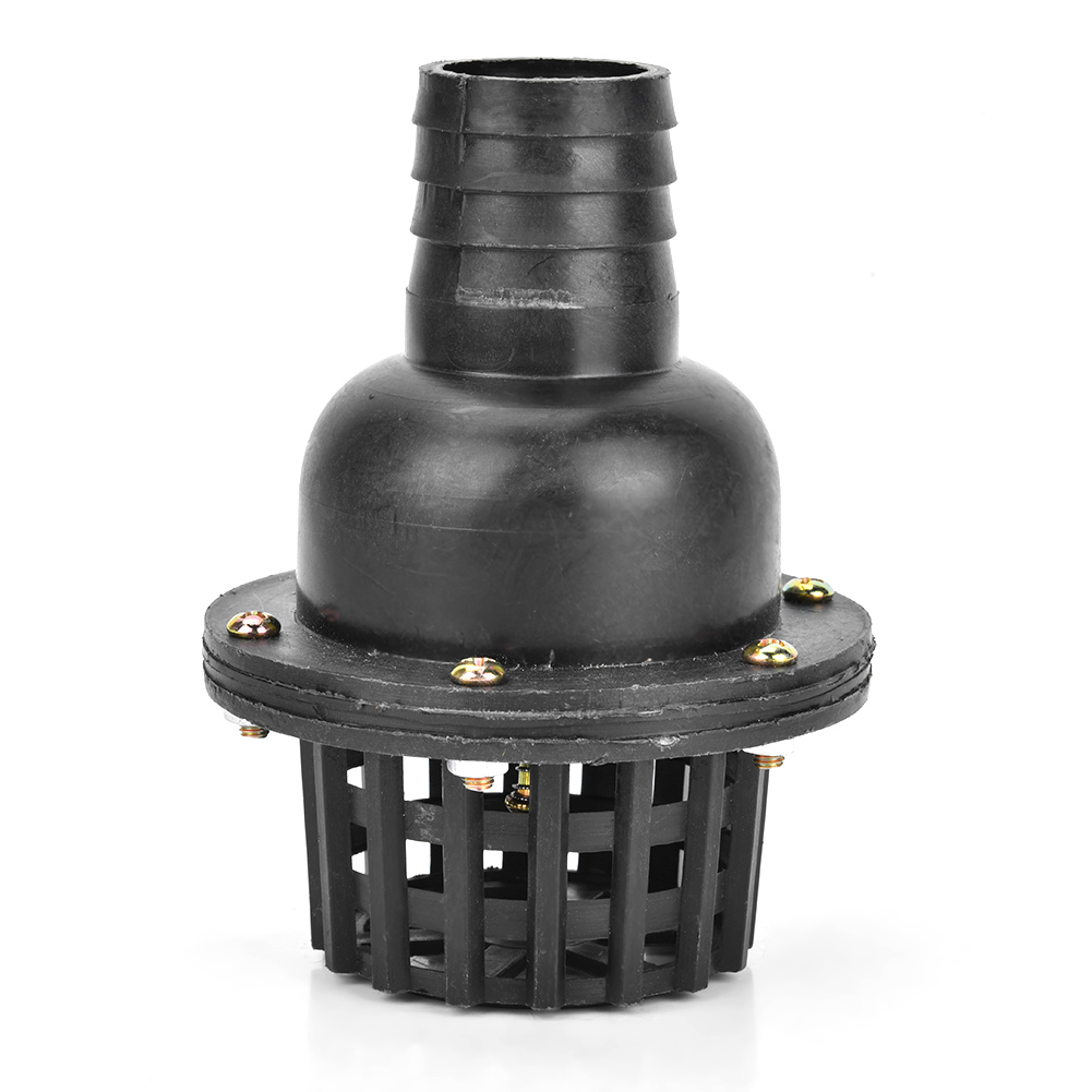 Clapet Anti-retour Plat En Pvc Noir Pour Pompe À Eau (1,5 Pouce)