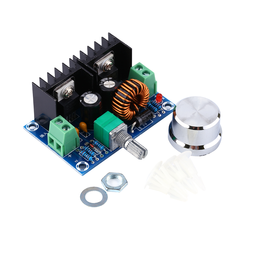 Convertisseur Abaisseur Cc-cc 4 V-40 V / 1,2 V-36 V 8 A 100 W, Module D'Alimentation Hh