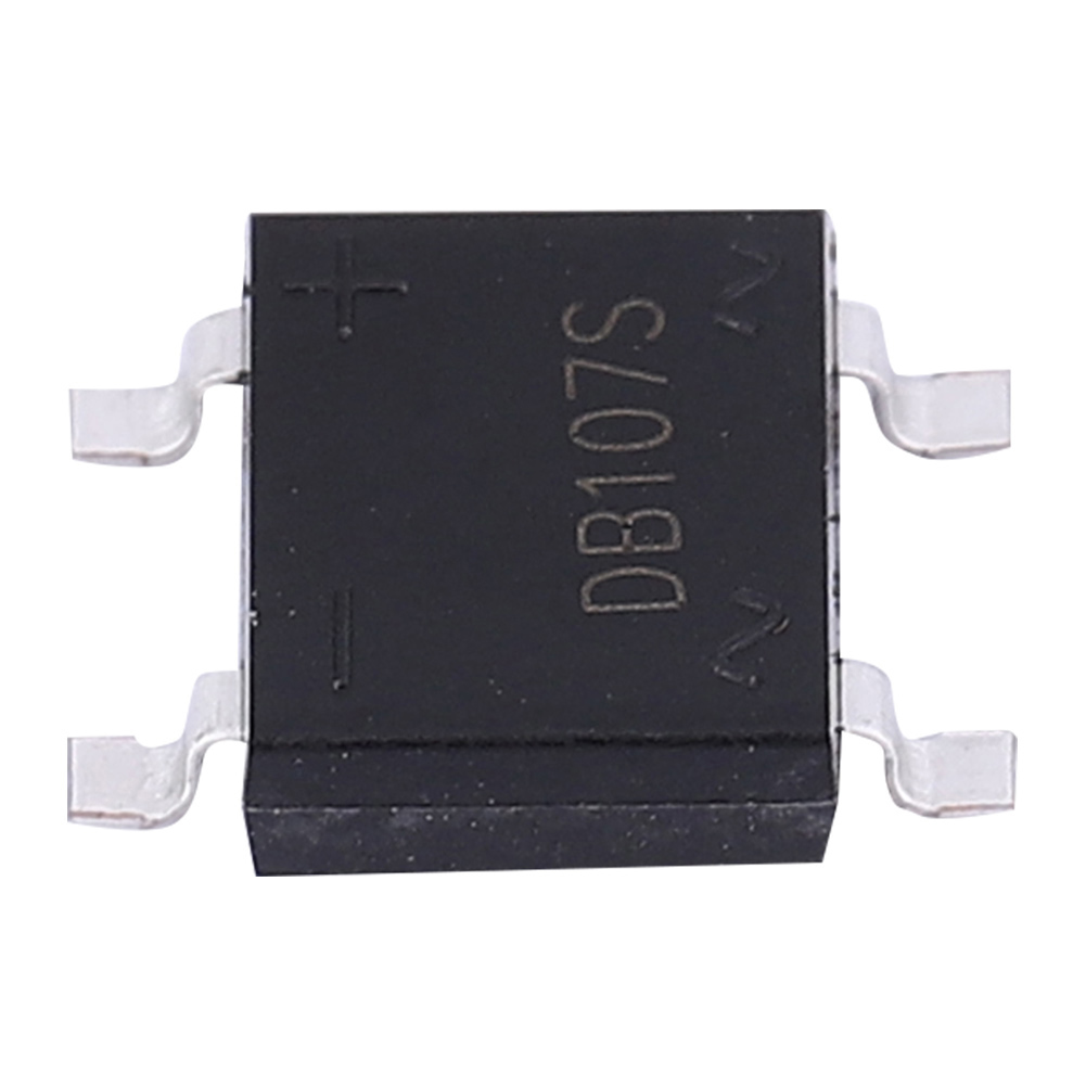 Pont Redresseur Carré Db107s 1a 1000v, Lot Multiple, Tension Et Courant Maximum (10 Pièces)