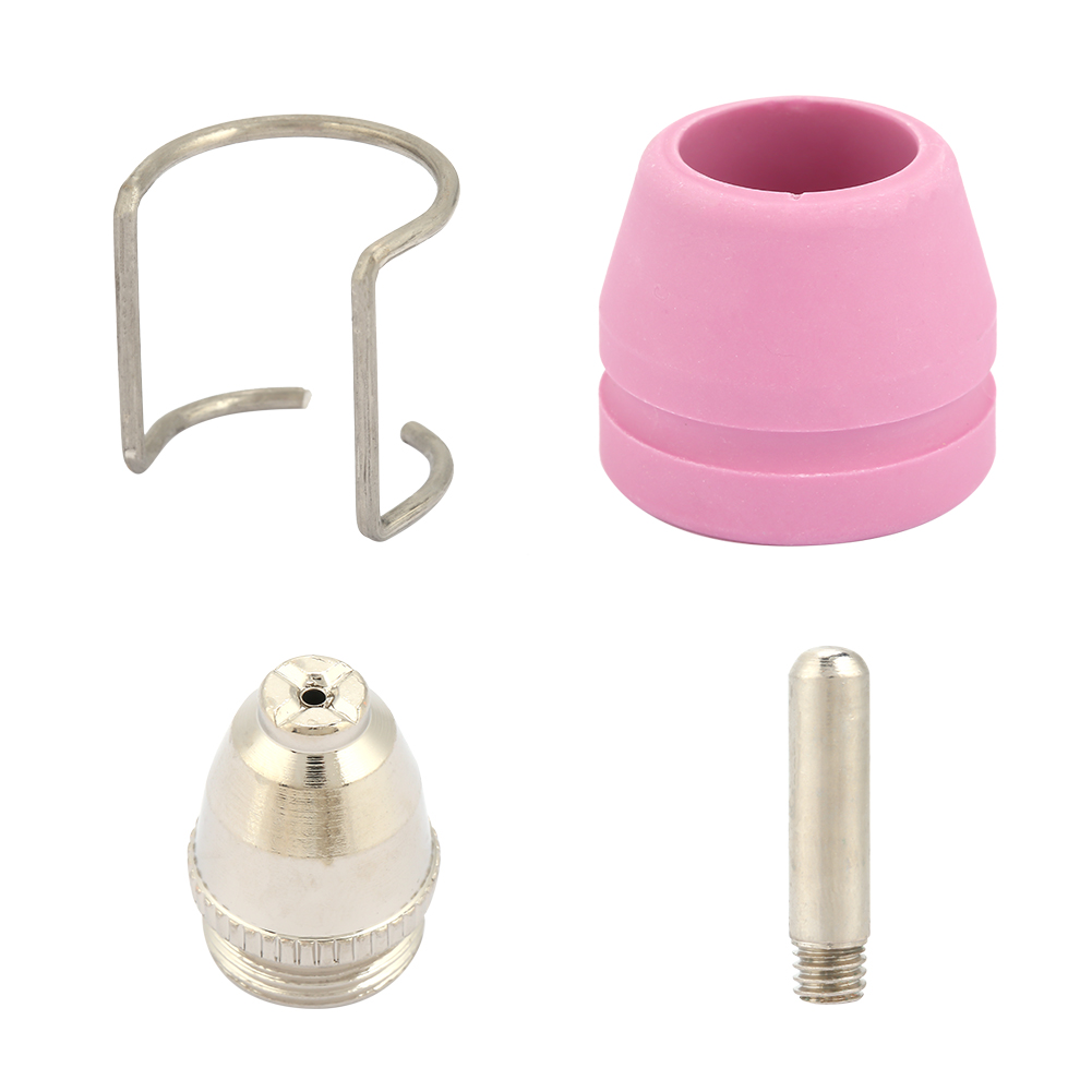 Kit De 26 Pièces Pour Torche De Découpe Plasma Ag60 Sg55 : Consommables, Électrodes, Buses Et Coupelles.