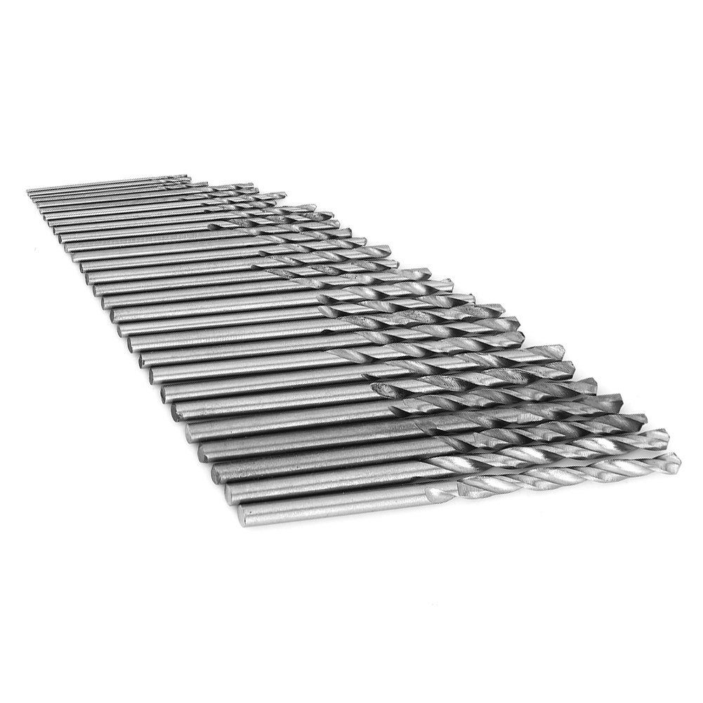 16 Forets Hélicoïdaux À Queue Droite Hss De 0,8 À 1,5 Mm Pour Outils Électriques