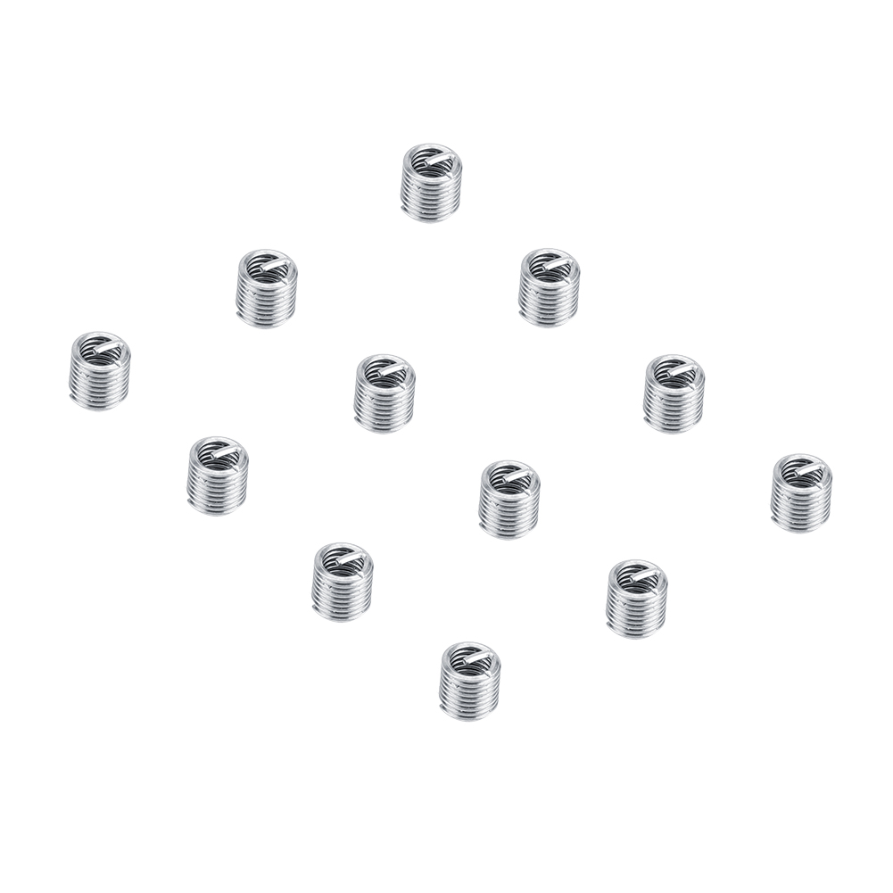 100 Inserts Filetés Hélicoïdaux En Fil Enroulé M4 En Acier Inoxydable Ss304 (m40,72 D)
