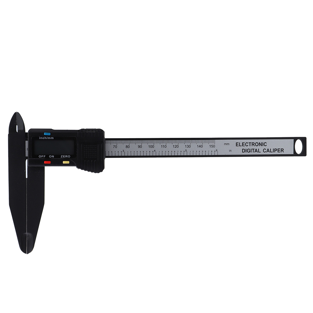 Pied À Coulisse Électronique Numérique 150 Mm/300 Mm Avec Règle En Carbone Et Outil De Mesure À Mâchoires Longues 150 Mm