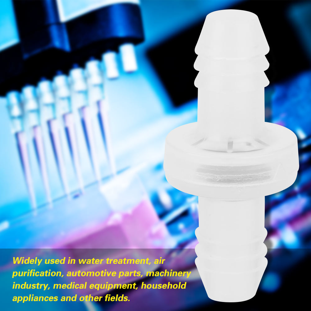 Clapet Anti-retour Unidirectionnel En Ligne 3/8" 10 Mm Pour Carburant, Gaz, Liquide, Air (coque En Pp/joint En Viton)