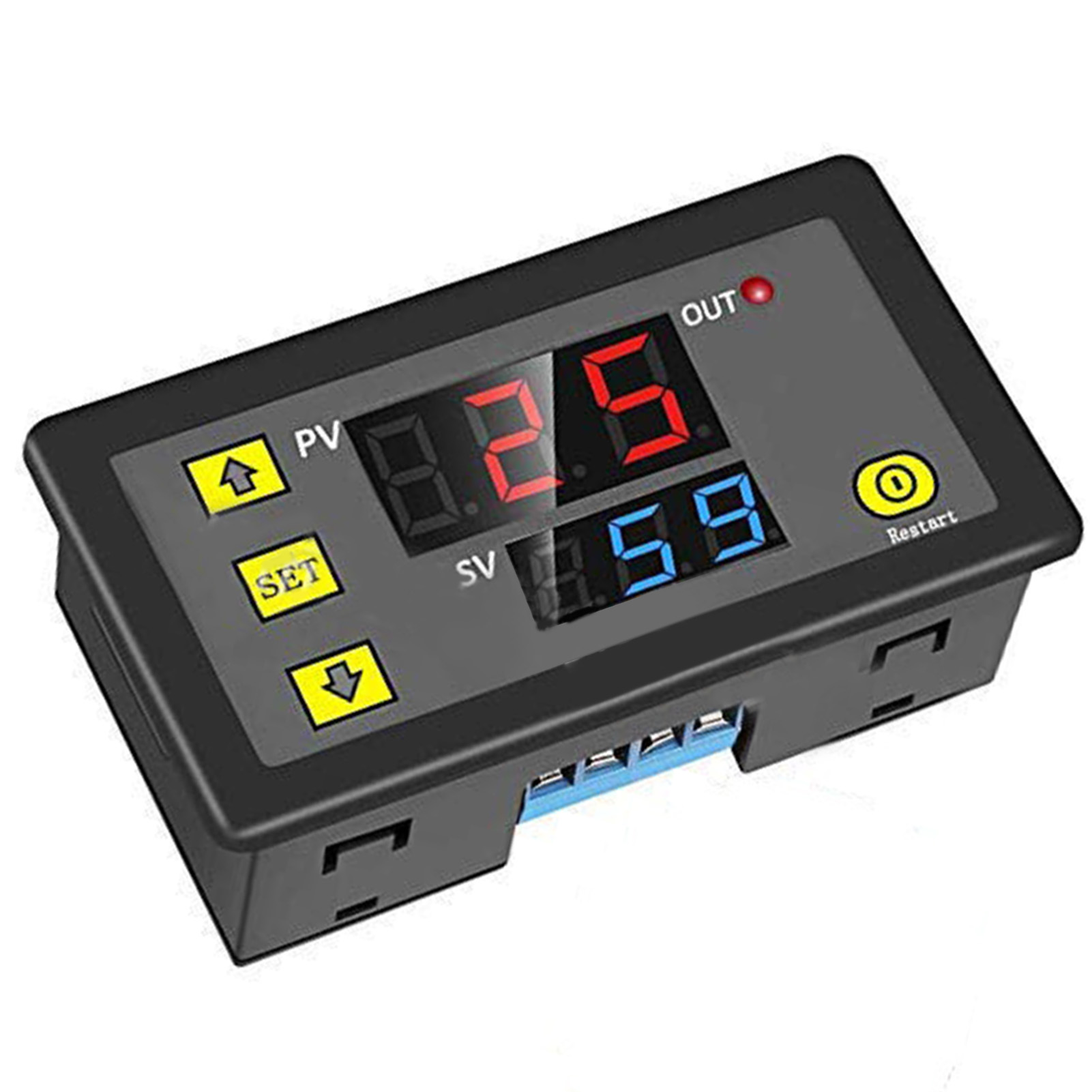 Module Relais, Temporisateur, Interrupteur À Temporisation, Affichage Numérique, Testeur De Tension 110-220 V Pour La Commande