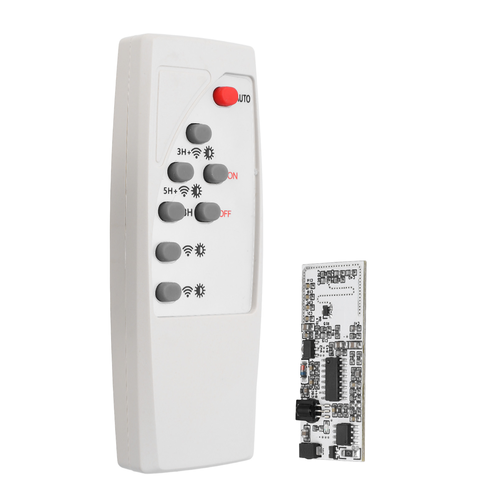 Module De Capteur De Télécommande Pour Circuit Imprimé D'Éclairage Solaire, Compatible Avec Les Batteries 3,2 V, 6,4 V, 3,7 V Et 7,4 V